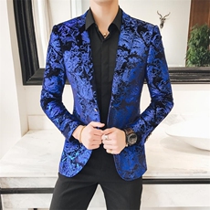 【春款】欧版英伦风大码店主风西装西服男D219-7773，男装西服，电商A199(原D219）