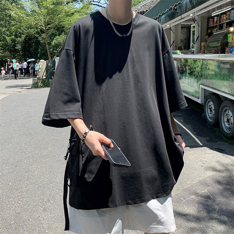 C343P322024新款设计感小众t恤短袖男夏季潮牌百搭宽松上衣,男装T恤,星座512-6