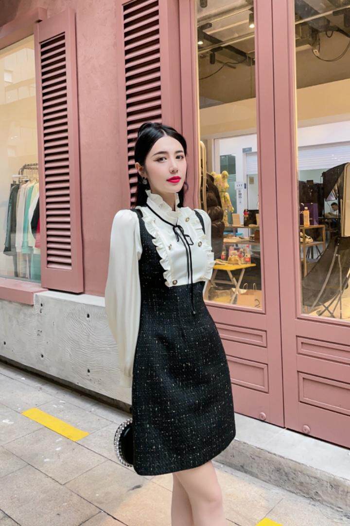 连衣裙新款，女装连衣裙，一露玛娜