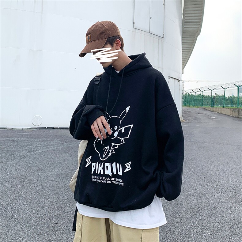 A040-WY2078-P40连帽卫衣男加肥加大码胖子棒球服外套,男装卫衣,电商A040