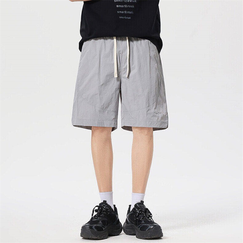 美式皮肤速干运动短裤男夏季薄款男直筒宽松沙滩五分裤Z2525-P35，男装牛仔裤，星座509