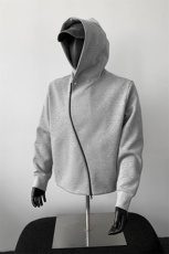 W988-P78秋季新款重磅420g美式连帽拉链开衫卫衣设计感假模，男装卫衣，星座517A-8（原B282）