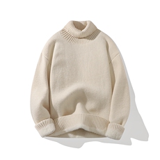 纯色高领针织毛衣男A367M2403特P35M2403JR加绒特P45，男装针织衫/毛衣，电商A367