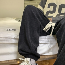 秋季新款休闲裤男束脚裤宽松D329-QM532-P50-控68，男装休闲裤，电商D329