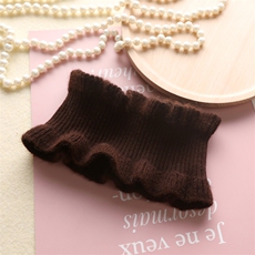 木耳边脖套，围巾，九月九羊绒