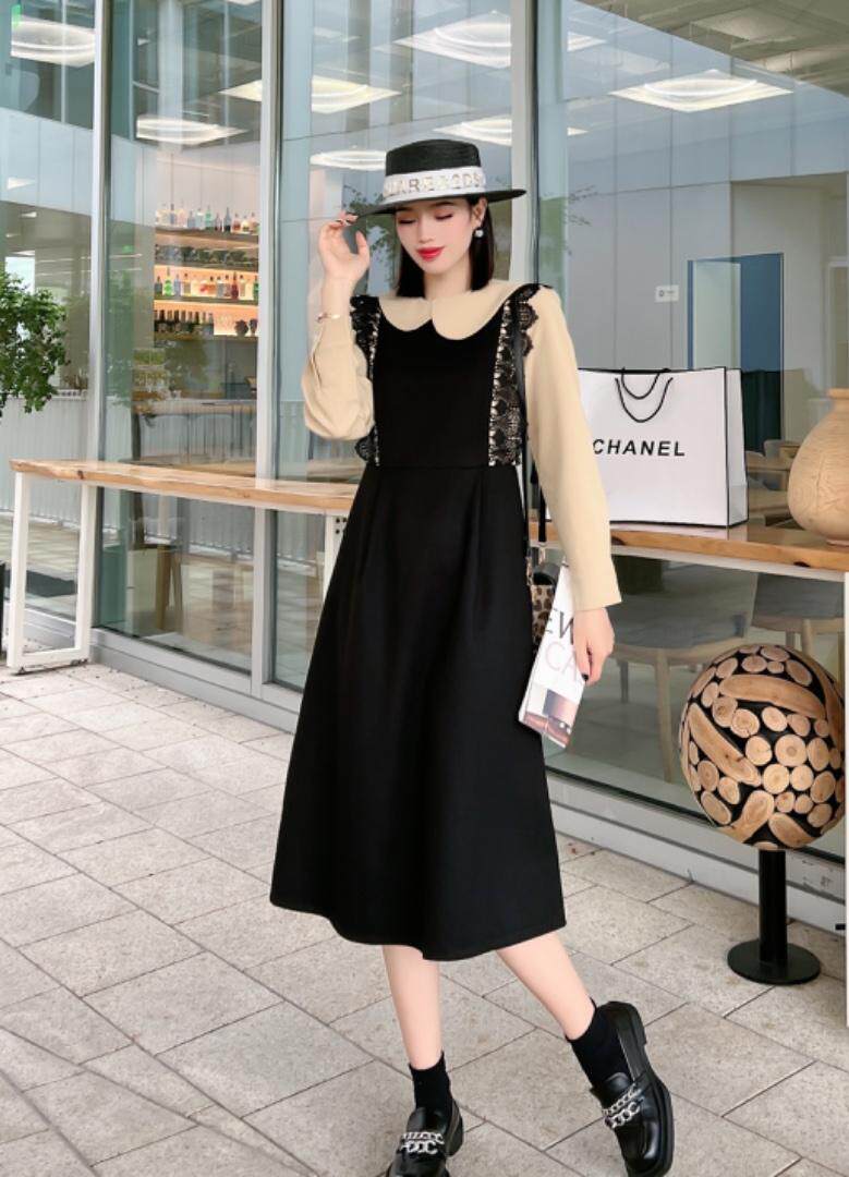 现货：冬季打底连衣裙，女装连衣裙，蕃米莉