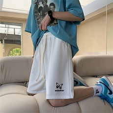 蝴蝶抖音直播得物品质运动男中裤五分短裤K0507P28控39，男装牛仔裤，电商C408-1(原B339-1)