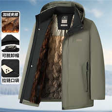 2025新款秋冬季男士棉衣休闲棉服男羽绒服棉袄面包服带帽外套，男装棉衣，星座505-2（原电商A260-1)