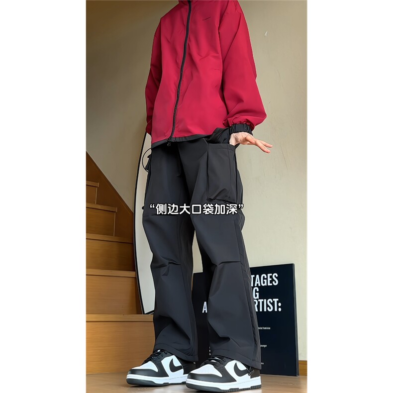 现货防风机能防泼水潮流冲锋裤男LK2018-2加绒P38控69,男装卫衣,电商基地A086