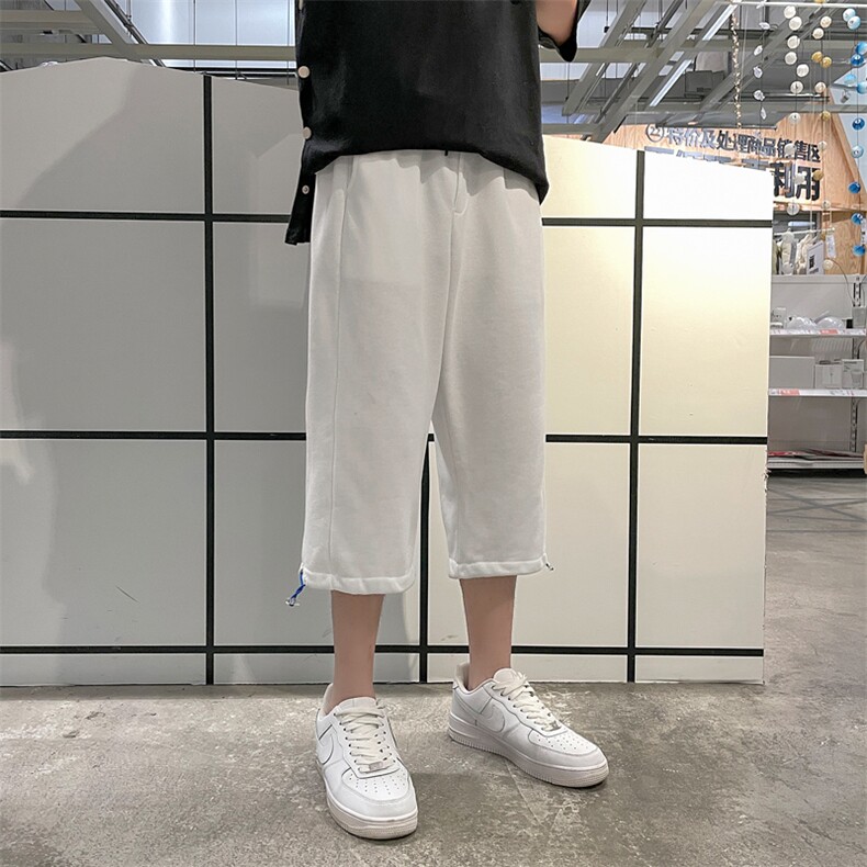 ！2023夏季男士七分裤时尚短裤宽松运动7分裤六分裤DK02P40,男装休闲裤,电商B220