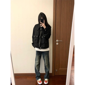 【有货】cleanfit短款外套男高级感痞帅美式工装夹克J627LL-特P65图片