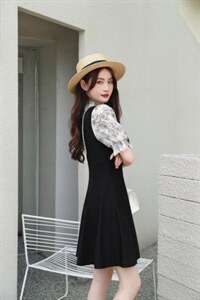 2022夏季新款韩版修身连衣裙图片