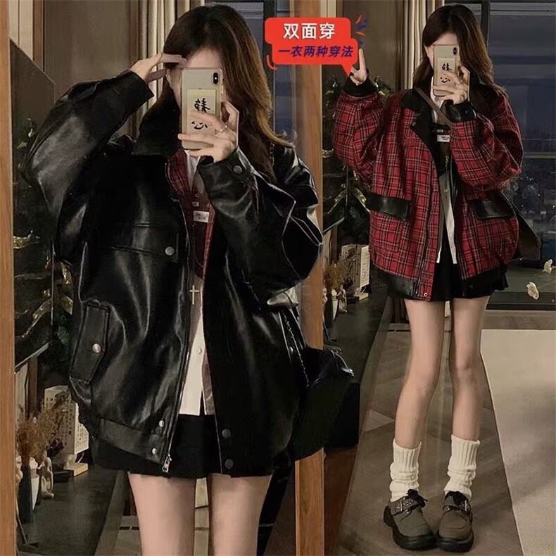 W9352-P78潮流秋季新款外套潮流上衣服男女夹克韩版百搭2025,男装夹克,电商B323A