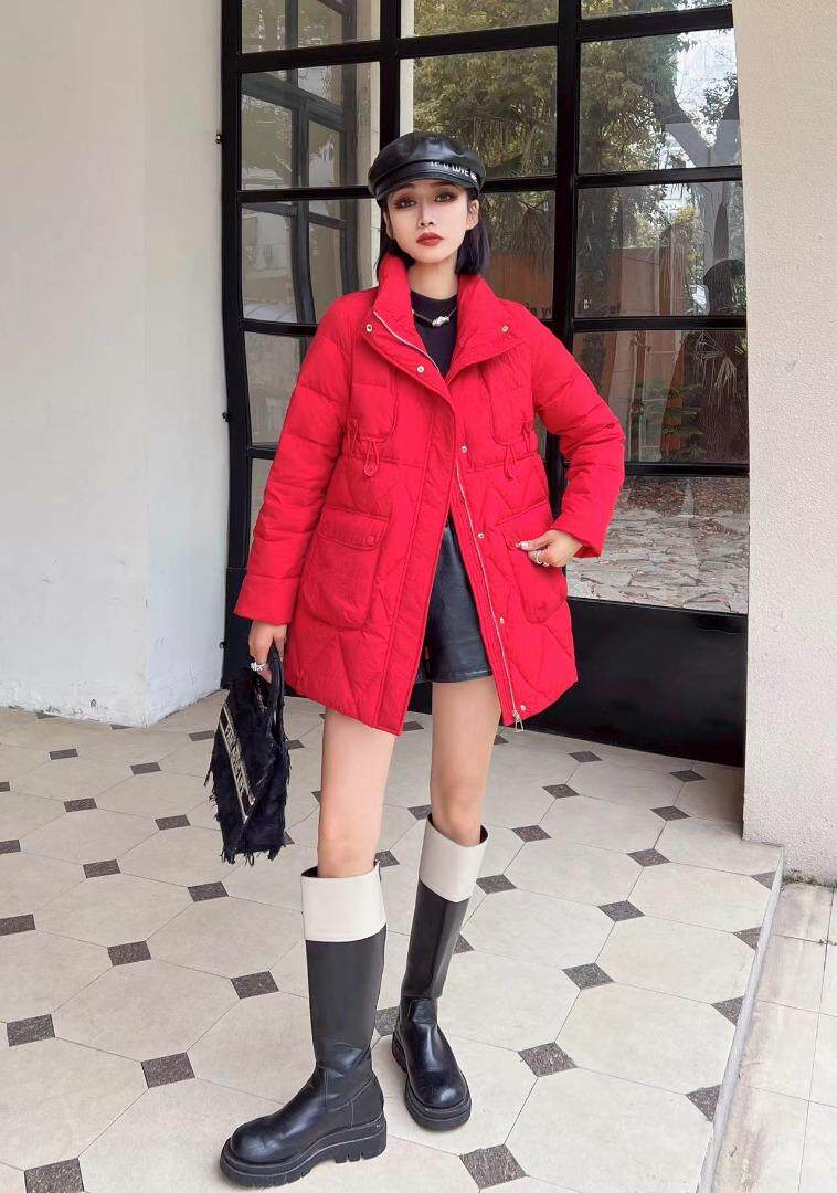 [现货]休闲羽绒服，三色，三码，女装羽绒服，依柏璐(1F)