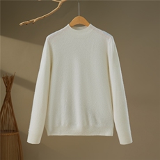 2025年秋季一线半高时尚百搭通勤简约休闲，女装羊绒衫，鹿一羊绒