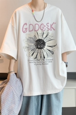 已注册/夏季新款内景时尚大码宽松短袖T恤男潮打底衫DT00506/P25，男装T恤，电商B316