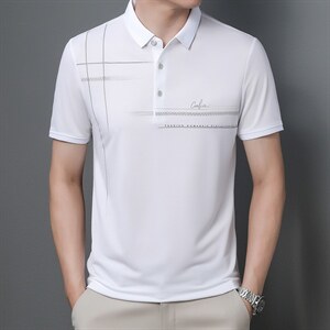 休闲商务POLO衫男士T恤2022半袖T恤凉感上衣 ZL1233-P53图片