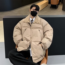 棉服保暖面包服外套2024冬季ins潮流防水MY16-P78，男装棉衣，星座1109-3