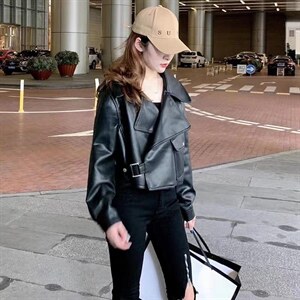 秋季皮衣,女装皮衣,卡薇尔