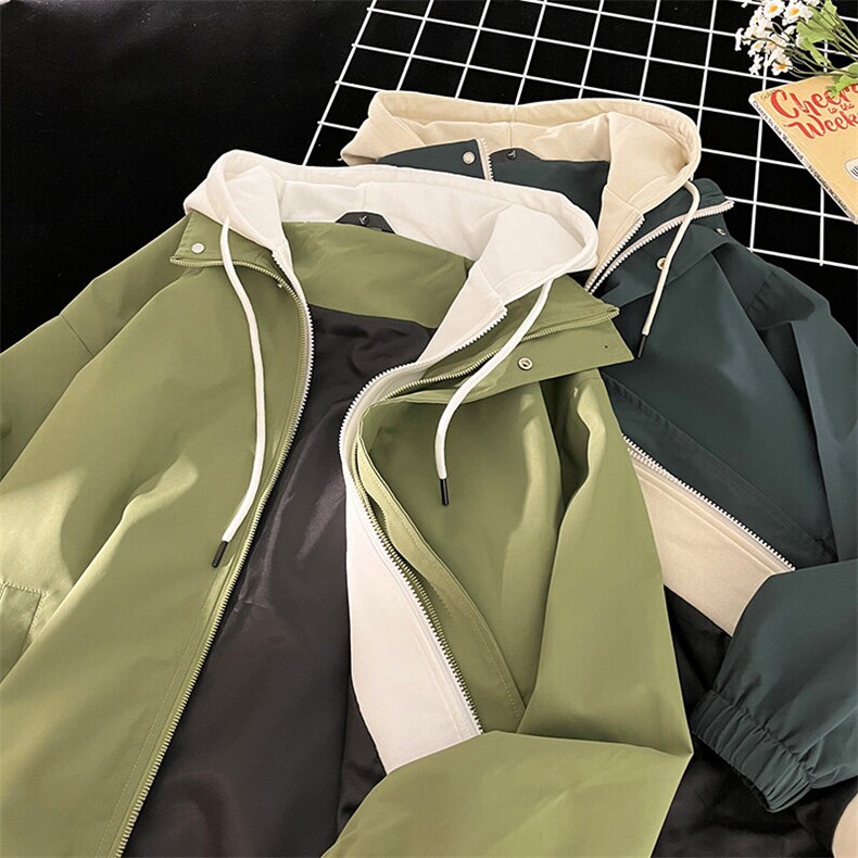 秋季现货假两件夹克男二开三防冲锋衣外套DSA157B-JK763-特P70,男装夹克,电商A157B