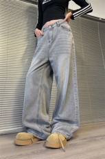 903-AK8011-特P45【S-XXL】烟灰复古牛仔裤！1，男装牛仔裤，星座903
