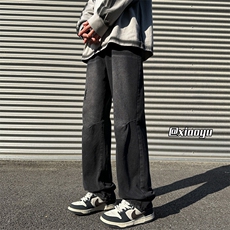 XZ616秋季新款重磅复古设计感牛仔裤休闲长裤TY960P55控68，男装牛仔裤，星座512A（原616）