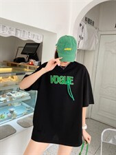 现货欧货烫钻大版T恤，女装T恤，泽妤