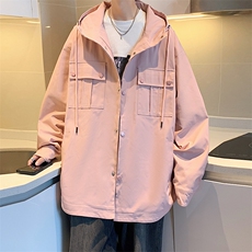 港风连帽工装夹克男上衣外套JK762P80，男装夹克，星座1204-3