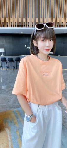 夏装新款短袖T恤，女装T恤，简蔻