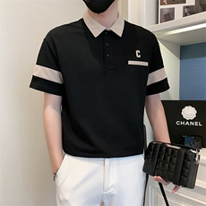 23男士翻领T恤B226-0009-p5570%%聚酯纤维5%氨纶，男装T恤，电商A210