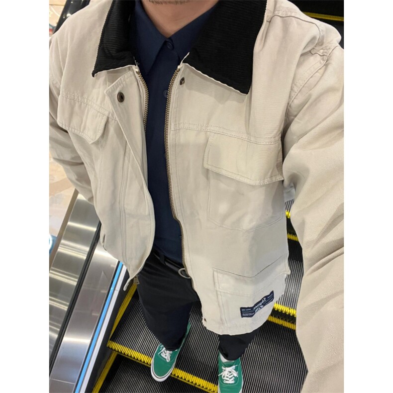 【有货】cleanfit哈灵顿外套男高级感痞帅工装夹克JK6998-P98,男装夹克,星座1007（原301D）
