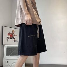 美式重磅工装短裤男夏季潮牌痞帅炸街休闲五分裤高街裤衩~D9014，男装休闲裤，星座601-2