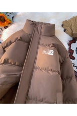 棉衣男冬季新款港风宽松立领羽绒棉面包服学生棉服MF900-P58(现货，男装棉衣，星座214-3