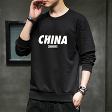 现货主推2025秋冬新款大码男士CHINA印花休闲卫衣F918-P15，男装卫衣，星座1816-2（原1210–2）