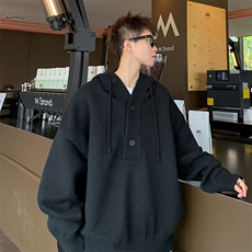 网图M2837-特P60针织衫男女韩版潮流宽松百搭帅气保暖冬季毛衣，男装针织衫/毛衣，电商D310B