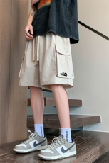 短裤男青年夏季新品港风宽松冰丝大码工装五分裤DK8856-P32，男装牛仔裤，星座214-3