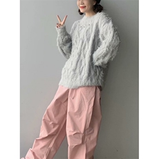 针织衫男女韩版潮流高街帅气冬季保暖2024新款C5220-P80，男装针织衫/毛衣，星座1109-3