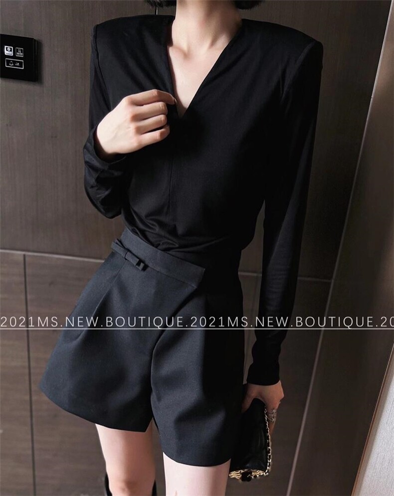 V领打底衫，其它，萌蔻