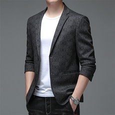X3329钱塘2020-2中青年男士春秋季新款时尚休闲西服外套P150，男装西服，钱塘207-2