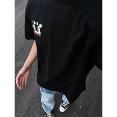 全刺绣纯棉230克短袖ZX0210-P33，男装T恤，星座313A(原308A-2)