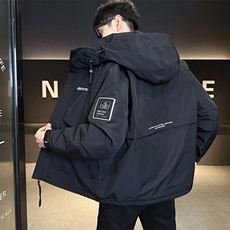 标羽绒服男冬季潮流翻领外套男士工装羽绒袄子3308-P225，男装羽绒服，电商D327