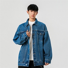 25款抖音品质牛仔夹克宽松韩版工装潮流水洗外套N999/P98148，男装夹克，星座202