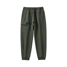 加绒裤2026秋冬新款加绒卫裤束脚宽松工装长裤男A436-2567-P50，男装休闲裤，电商A436