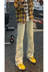 美式ins高街vibe重工艺水洗牛仔裤货号K2316P55加绒P70，男装牛仔裤，电商A063