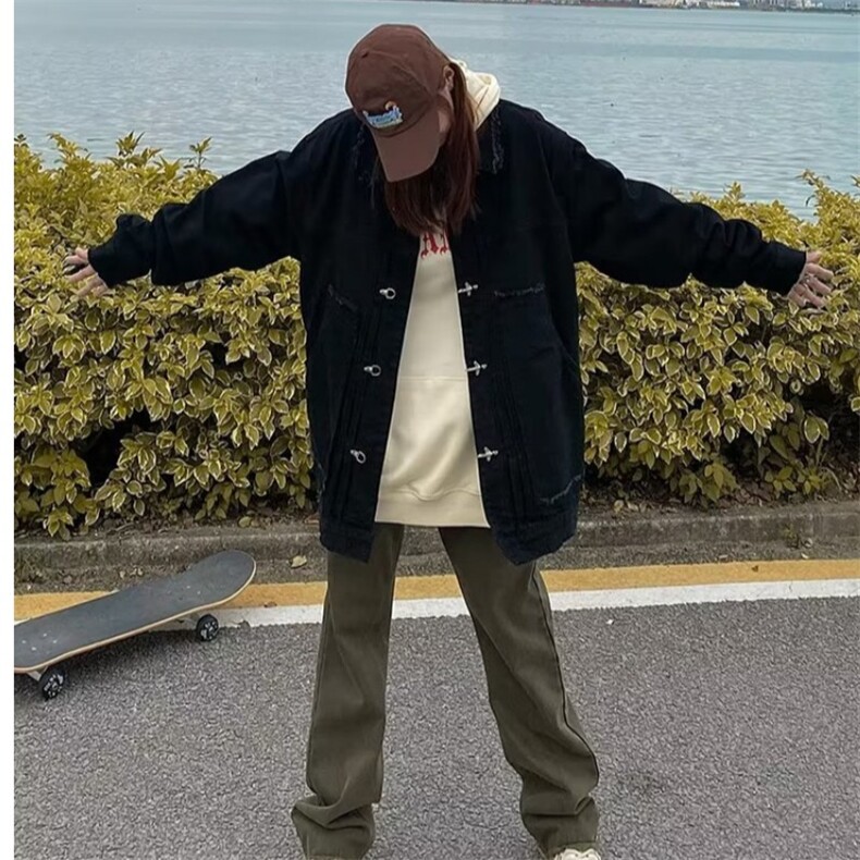 新款帅气秋季潮标准男潮流长袖休闲潮牌日常港风时尚翻领外穿夹克,男装夹克,星座1210-1