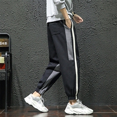 黑墙4秋冬新款男士潮流大码休闲裤QT91098%棉2%纤维，男装休闲裤，星座617B
