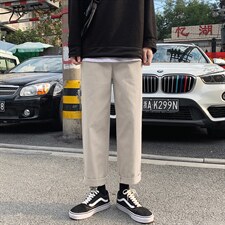 新款男士休闲宽松加绒加厚保暖休闲裤运动裤K233-P22图片