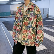 2026春新款潮花夹克JK3722，男装夹克，星座1108