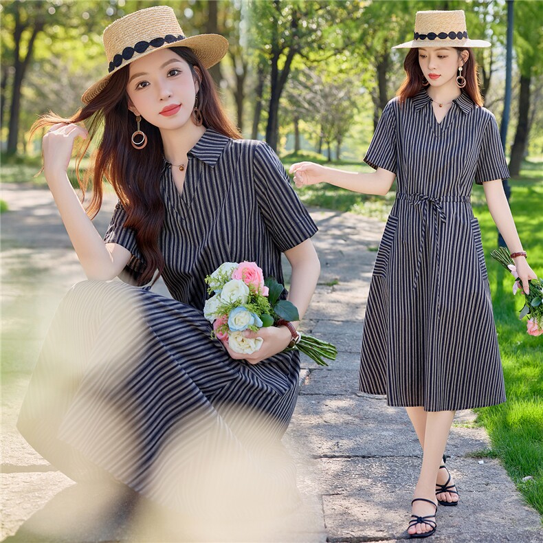 6306时尚设计感显瘦气质连衣裙，女装连衣裙，倪叶myz