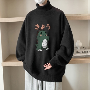 控68高领毛衣男士大码内搭毛线衣男 GM45037-P45加绒款-P65图片